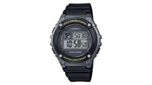 Reloj Casio W - 216H - 1B Plástico de Hombre