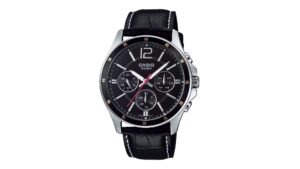 Reloj Casio MTP - 1374L - 1A - Cuero de Hombre