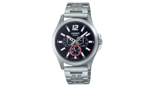 Reloj Casio MTP - E350D - 1B Metálico de Hombre