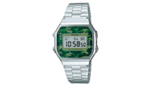 Reloj Casio A168WEC - 3D Metálico de Hombre