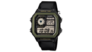 Reloj Casio AE - 1200WHB - 1B Tela sintética de Hombre