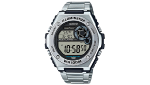 Reloj Casio MWD - 100HD - 1A Metálico de Hombre