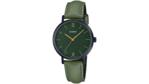 Reloj Casio LTP - VT02BL - 3A Cuero de Mujer