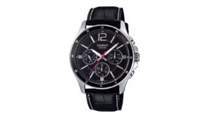 Reloj Casio MTP - 1374L - 1A - Cuero de Hombre